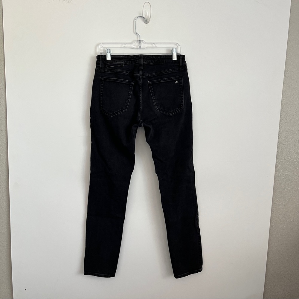 Rag & Bone Fit 3 Athletic Denim Jeans Black Faded Wash-Men’s Size 29x32 - Picture 4 of 8